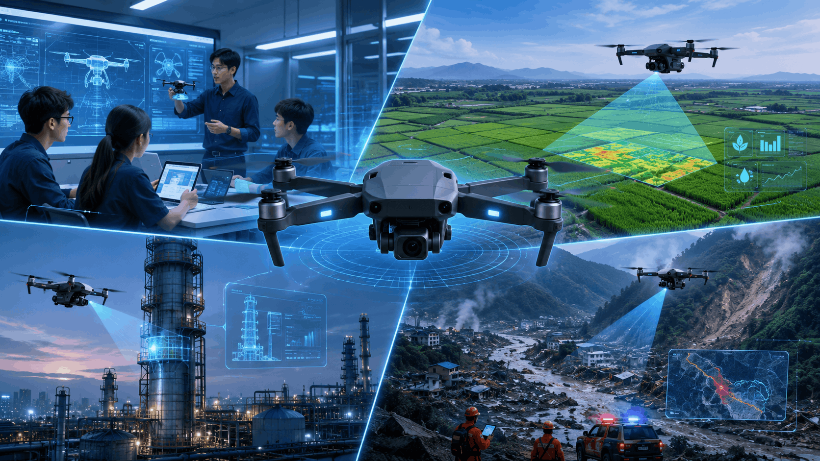 Pemanfaatan Drone dalam Pendidikan, Pertanian, Industri, dan Kebencanaan (tulisan 6 dari 9 tulisan)
